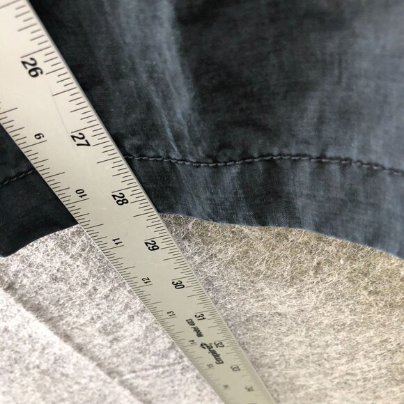 Gap High Rise Softsuit Trousers Womens 4 Black Pleated Front Tencel Wide Leg - Picture 7 of 9